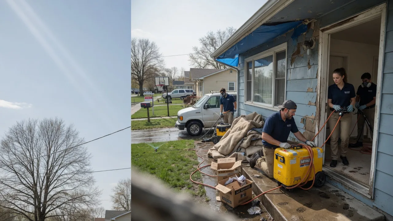 Basement Flood Cleanup in Rush Hill, MO near me
